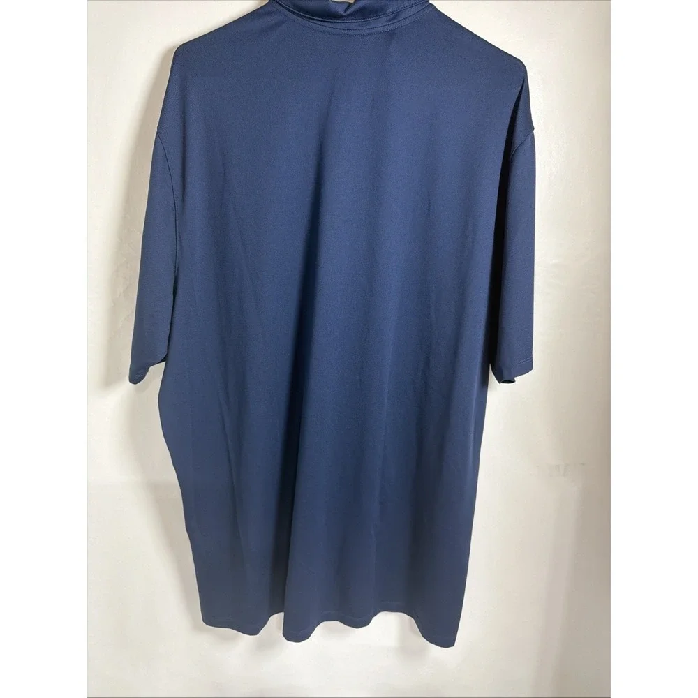 Nike Golf Dri-FIT Polo Shirt Men's XL Blue World Block Camo SS Standard Fit